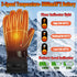 Beheizte Winterhandschuhe mit 5 V 5000 mAh Akku | Touchscreen winddicht & thermisch